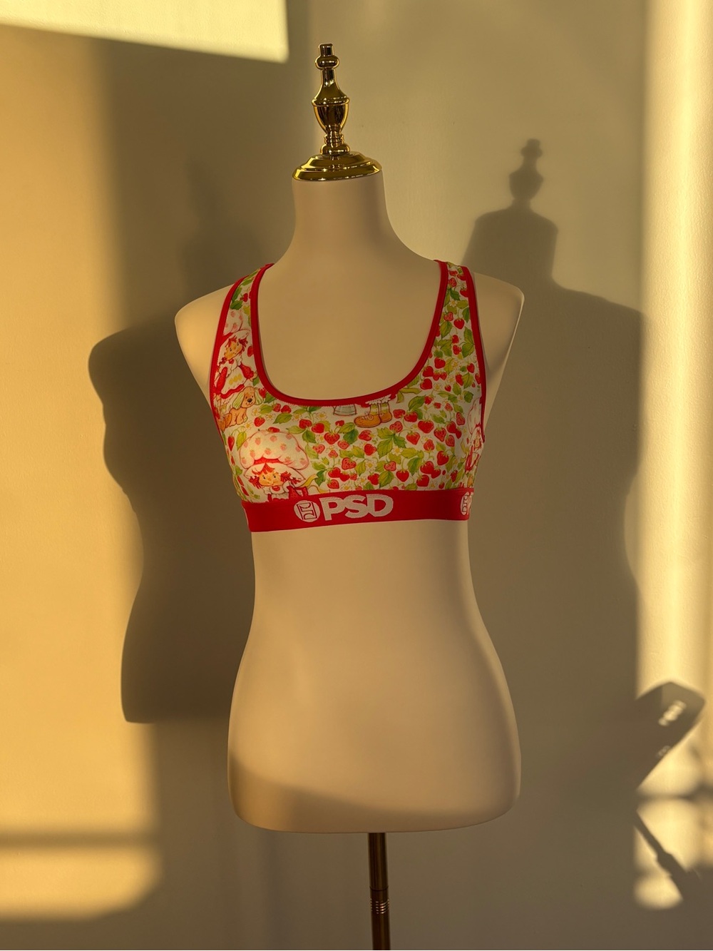 PSD x Strawberry Shortcake Sports Bra – Women’s Medium 🍓